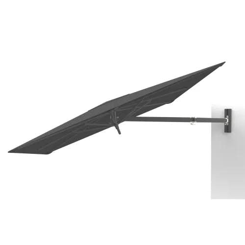 Umbrosa Paraflex UX Wall Mounted Umbrella | Full Black