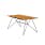Houe Sketch 63" Dining Table | Steel Gray Frame | Natural Bamboo Tabletop