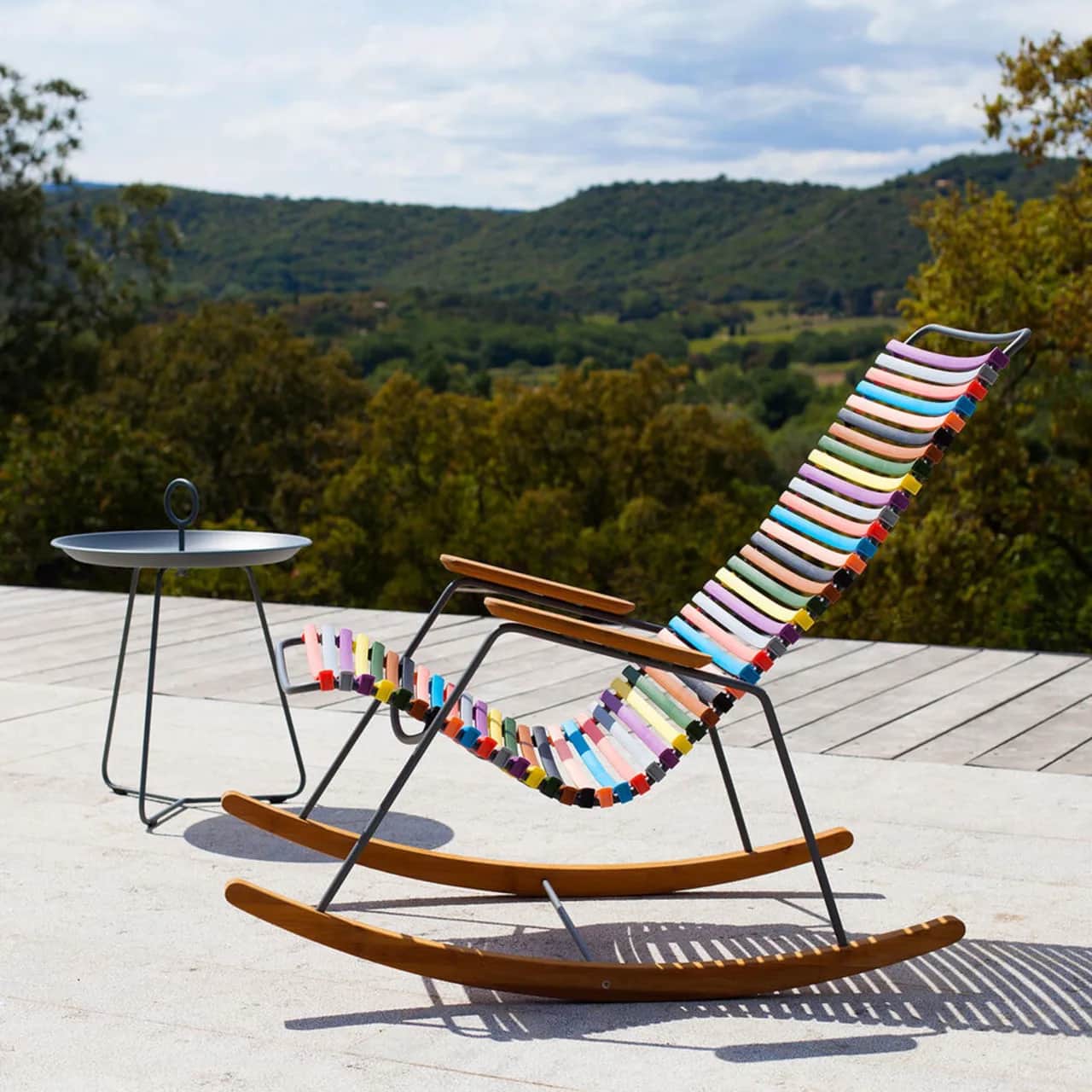 Houe Click Rocking Chair | Eyelet 17" Tray Table