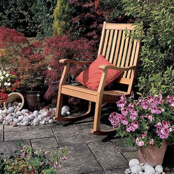 Barlow Tyrie Newport Teak Rocking Chair
