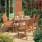 Barlow Tyrie Monaco 57" Bench, Armchairs and Side Chairs with Monaco 59" Dining Table
