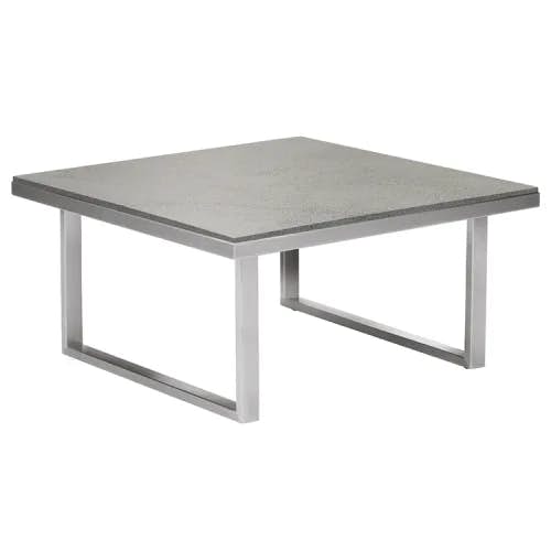 Frame: Stainless Steel | Table Top: Ceramic, Ash