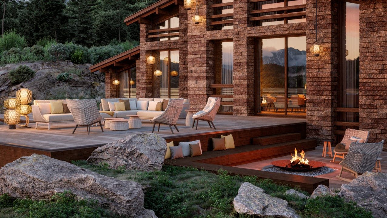 MBRACE Lounge at a Mountain Retreat