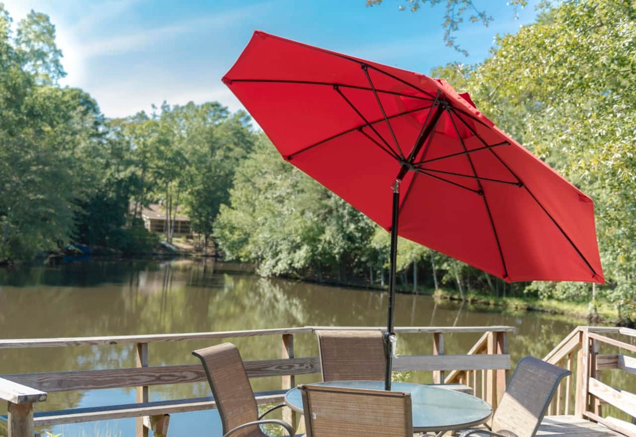 Monterey | 9' Octagonal Auto-Tilt Umbrella