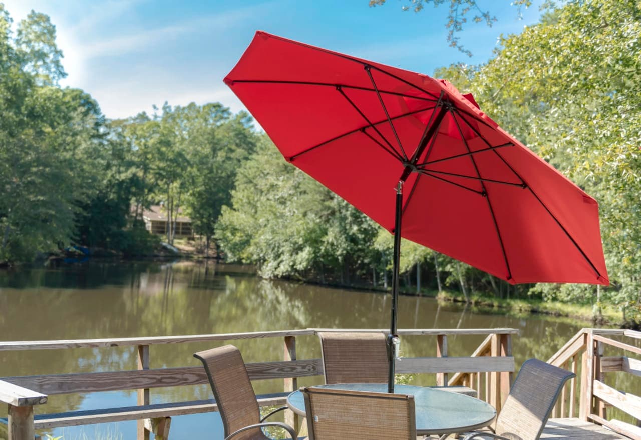 Monterey | 9' Octagonal Auto-Tilt Umbrella
