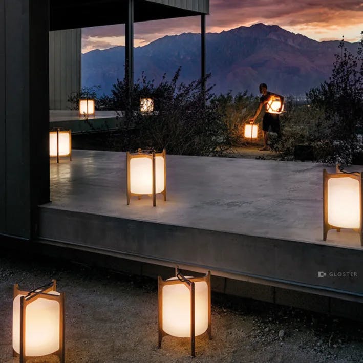 gloster ambient lanterns strategically placed