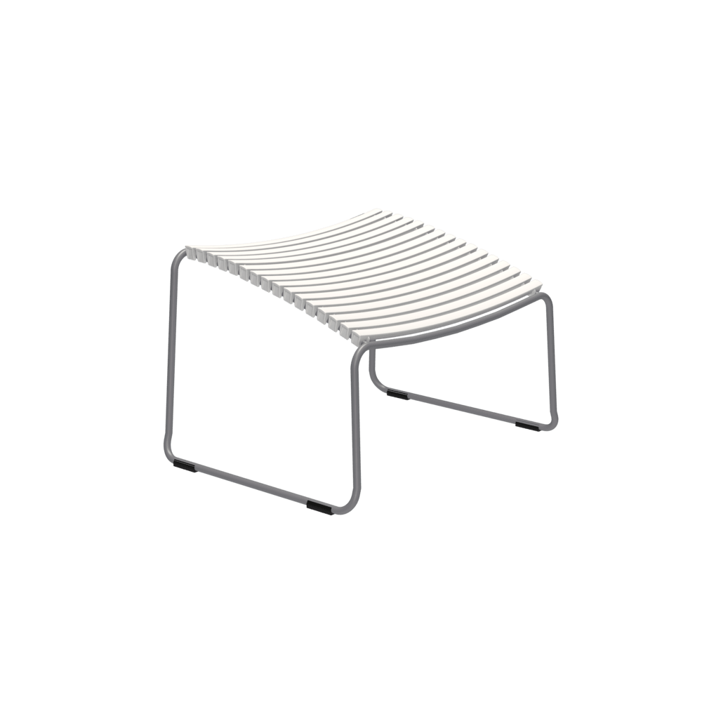 Houe Click Footrest | Muted White Lamellas