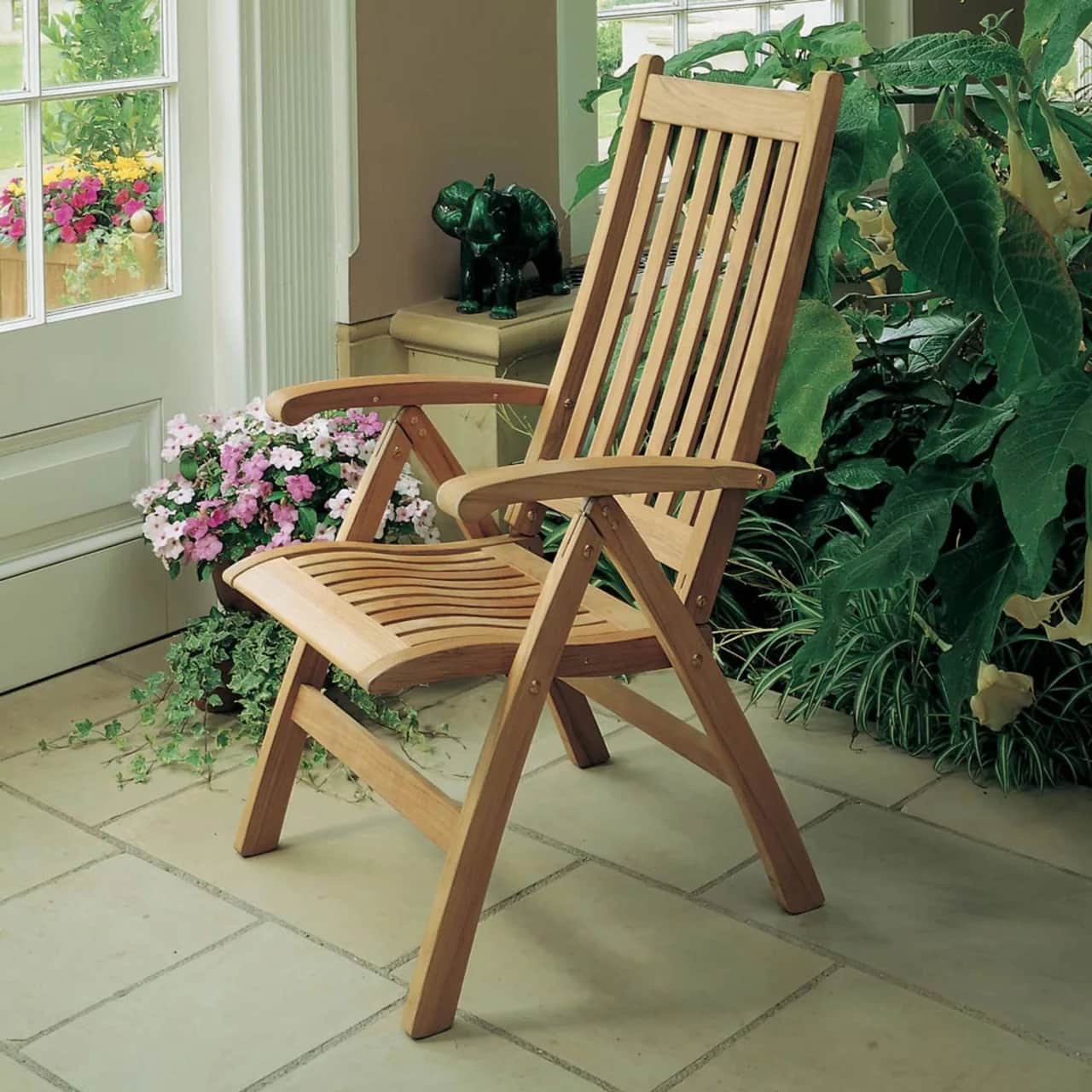 Barlow Tyrie Ascot Folding High-Back Recliner