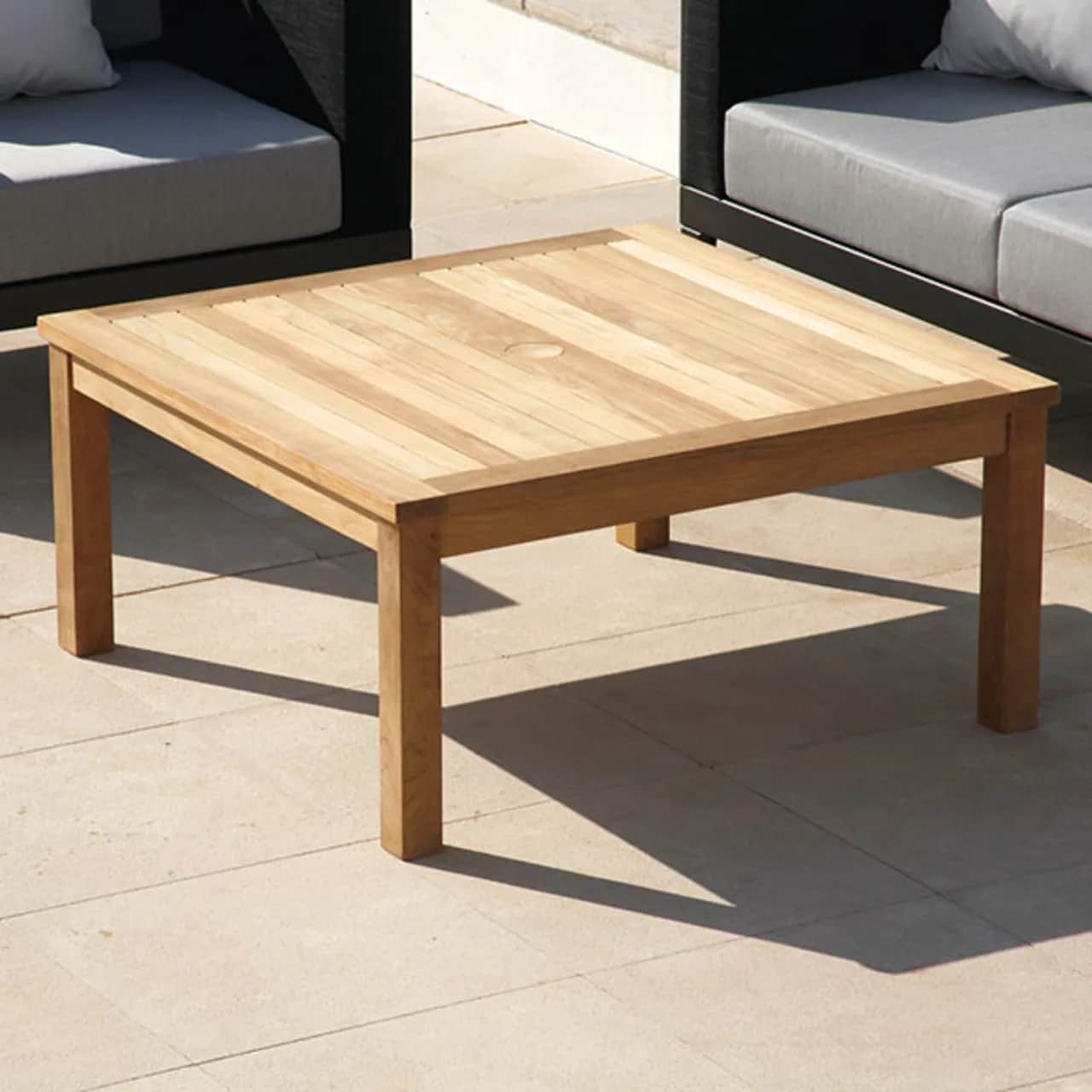 Barlow Tyrie Haven 39" Square Conversation Table