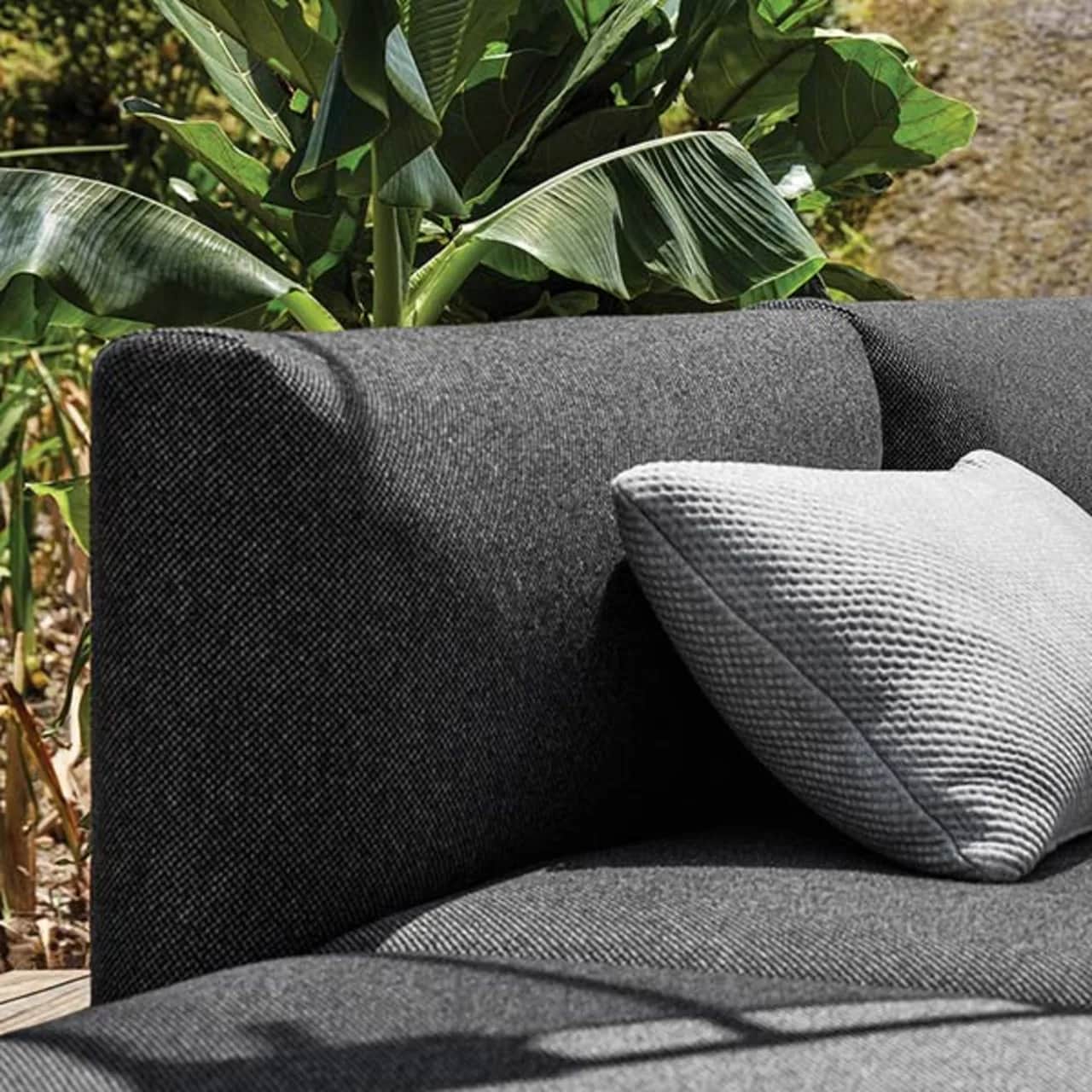 beautiful fabric makes all the difference: gloster maya outdoor lounge seating