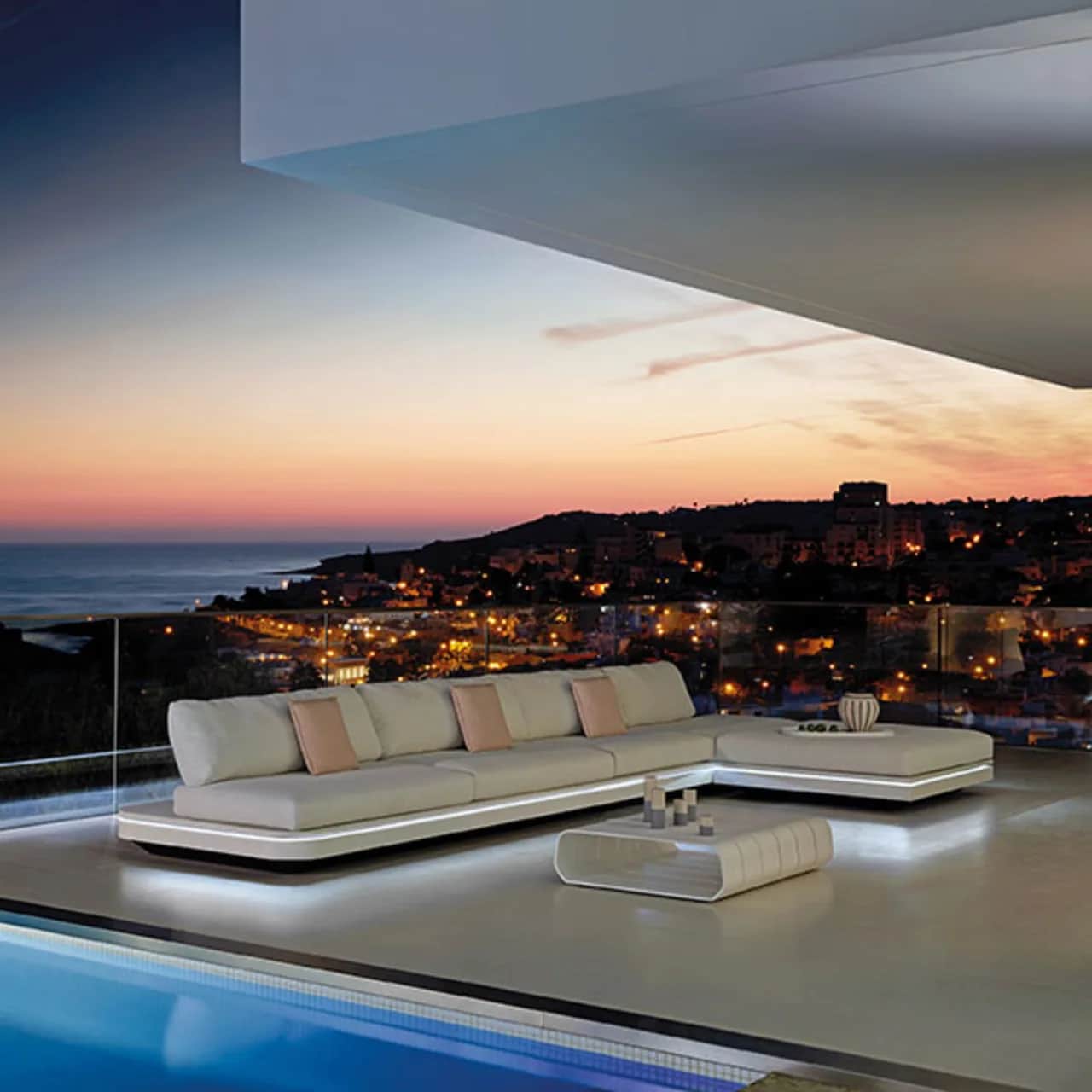 all aglow: concept 4 with LED lighting (upcharge)