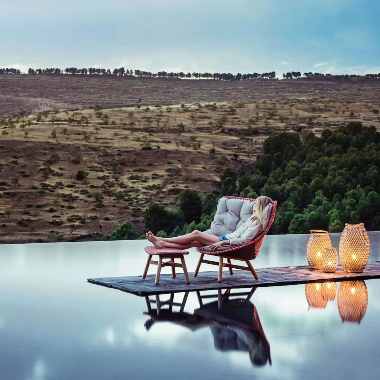 MBRACE | Wing Chair & Footstool