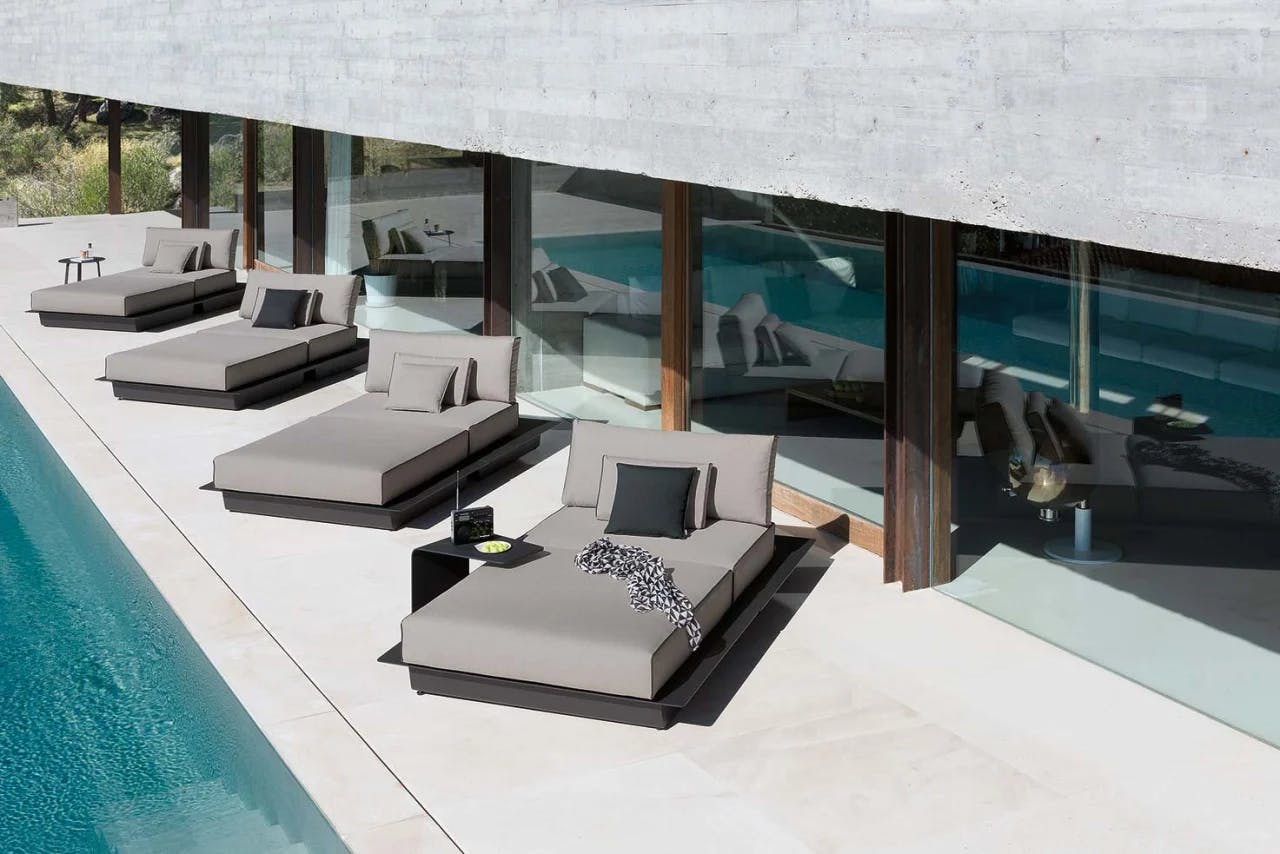 luxurious lounging: air concept 6 is perfect for a resort pool