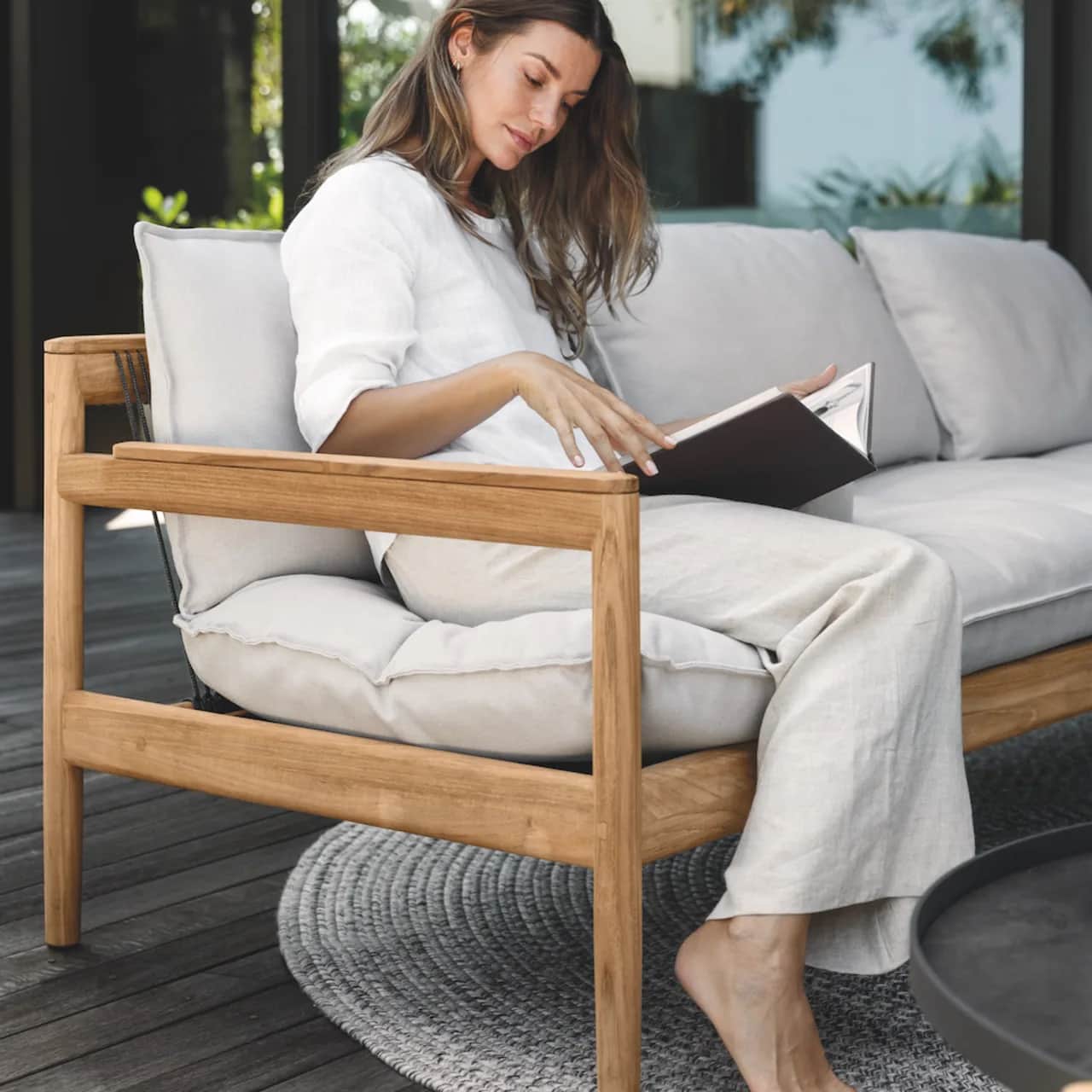 Gloster Saranac 3-Seater Sofa