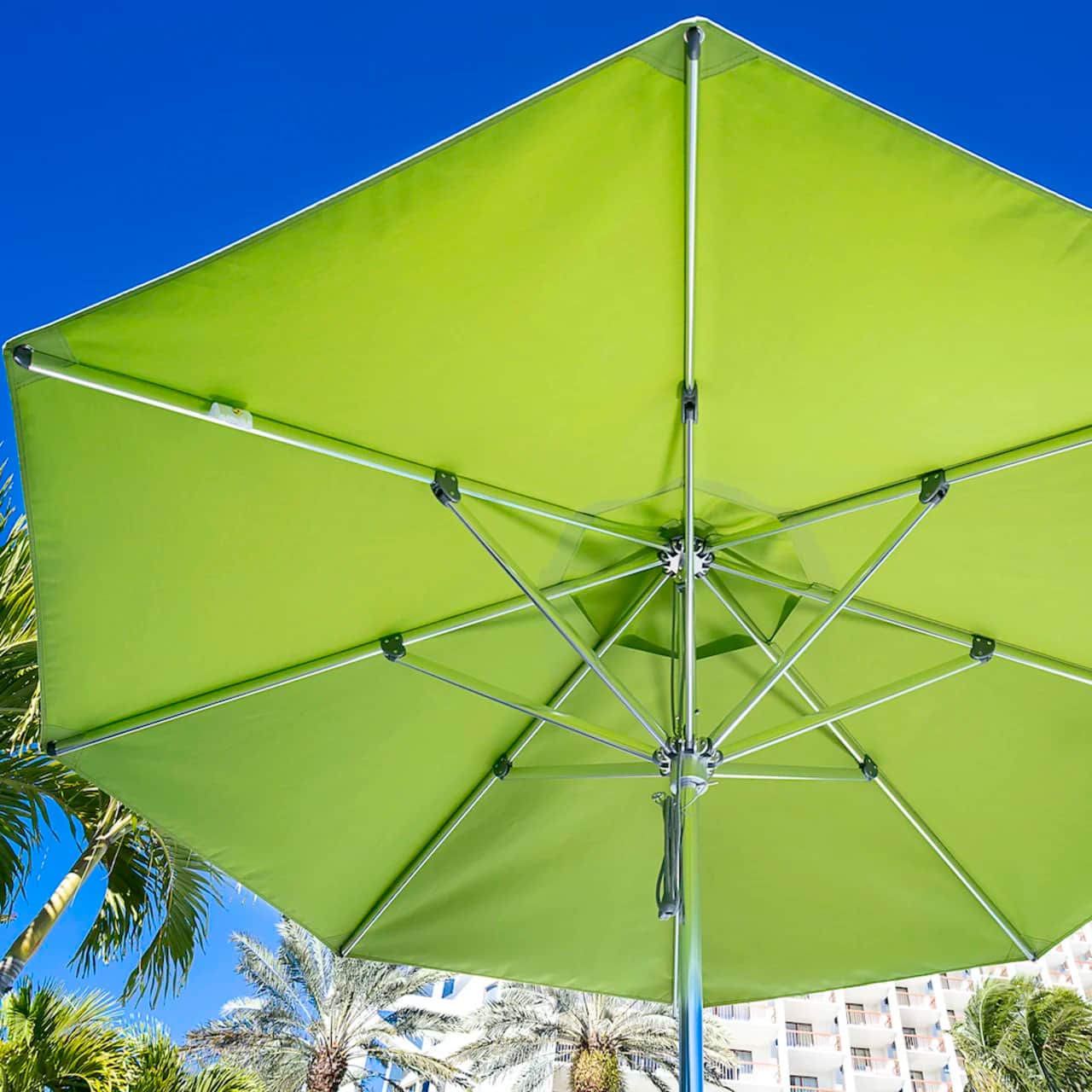Detail: Aluminum Ribs for Octagonal Canopy (Courtesy of Frankford)