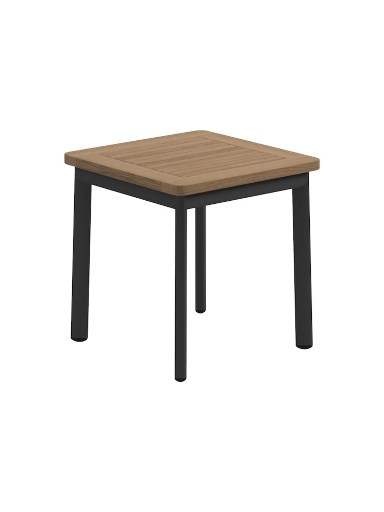 Frame Powder-Coated Aluminum Meteor | Top Slatted Teak