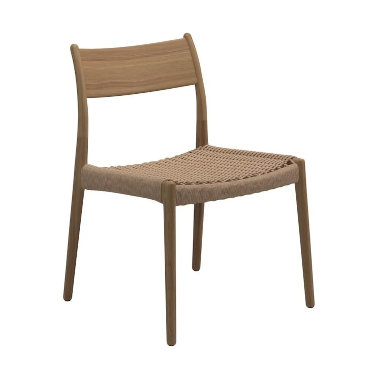 Natural finish teak frame