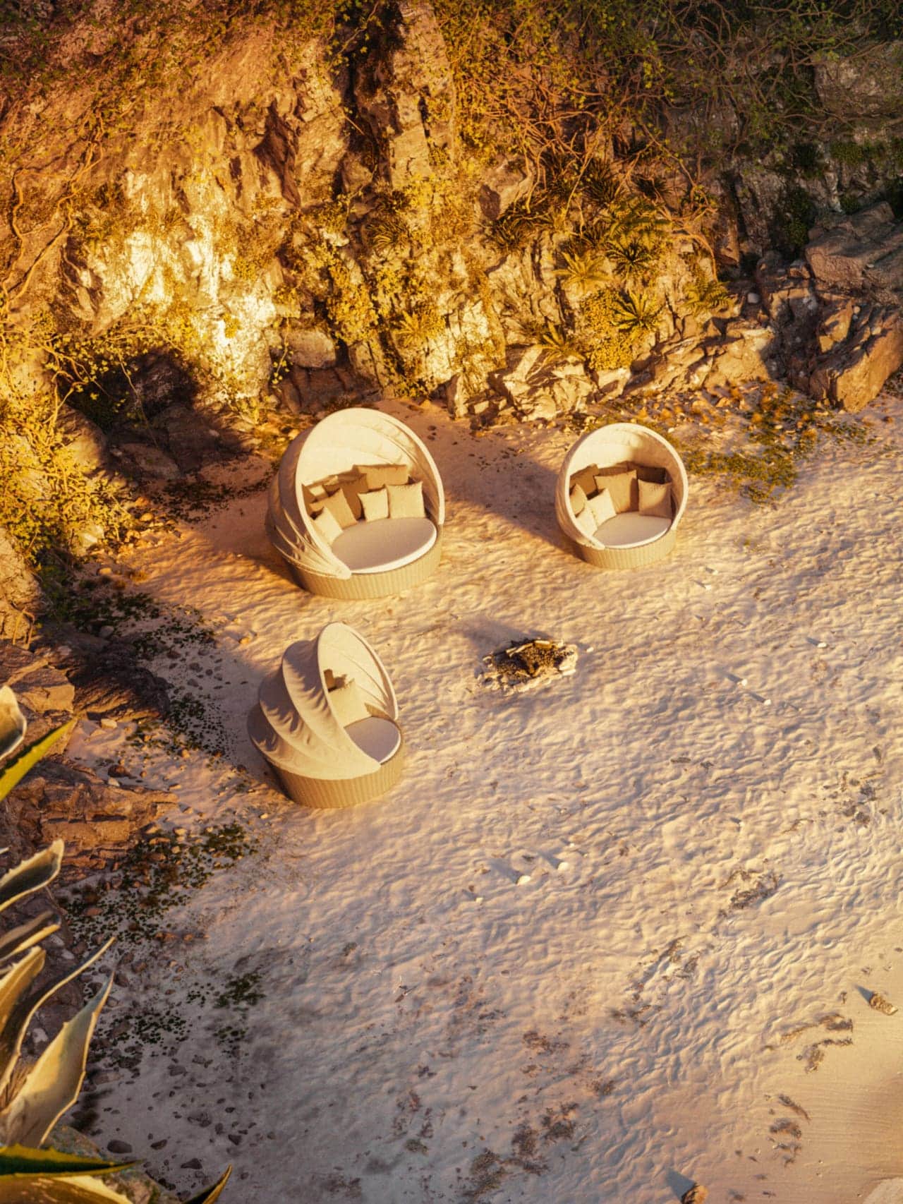 ORBIT Loveseat and Loveseat XXL with Canopy