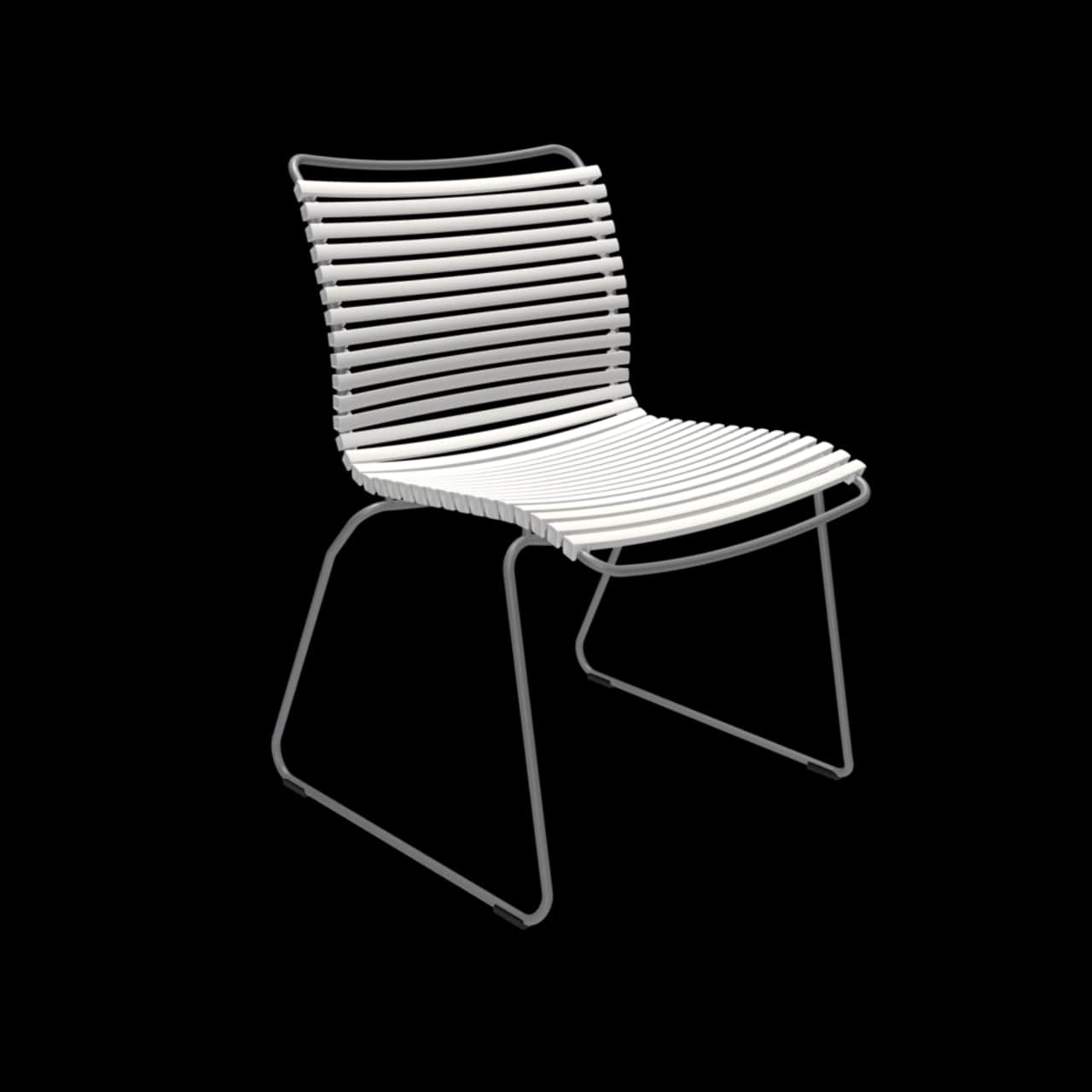 Houe Click Dining Chair | Muted White Lamellas