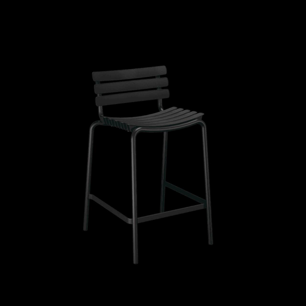 Houe ReCLIPS Counter Chair | Black Lamellas