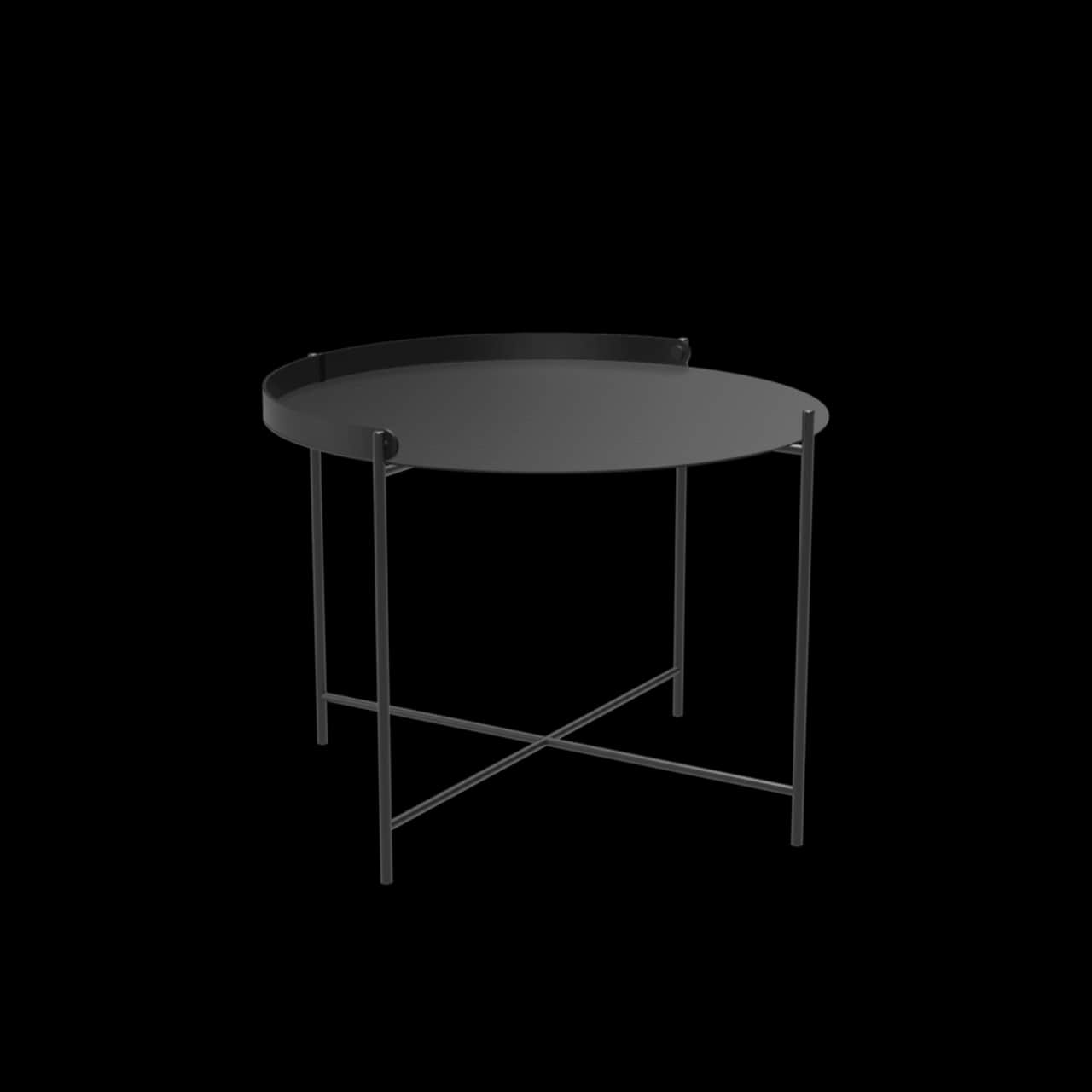 Houe Edge 24" Tray Table | Black