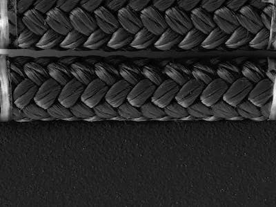 Aluminum, Black | Rope, Black