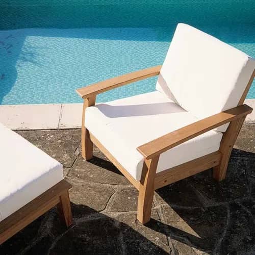 Barlow Tyrie Haven Armchair with Ottoman