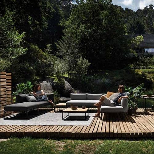 personal enclave: gloster maya high-end outdoor lounge range