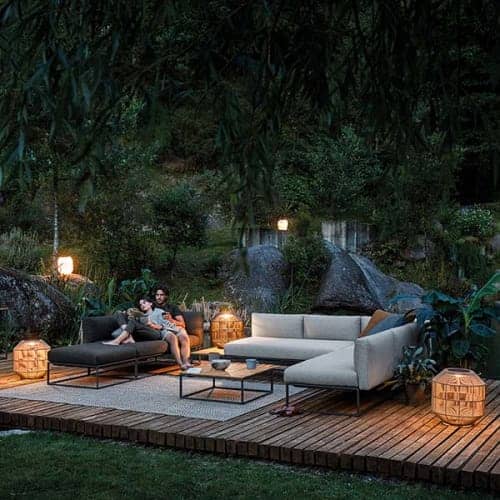 welcome to the island: gloster maya durable outdoor lounge collection