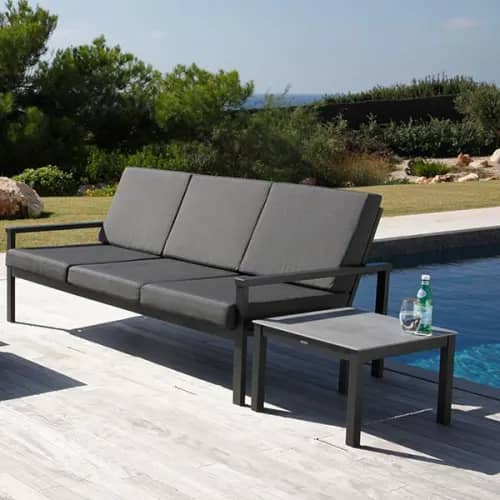 Barlow Tyrie Equinox 3-Seater Settee with 20" Low Table