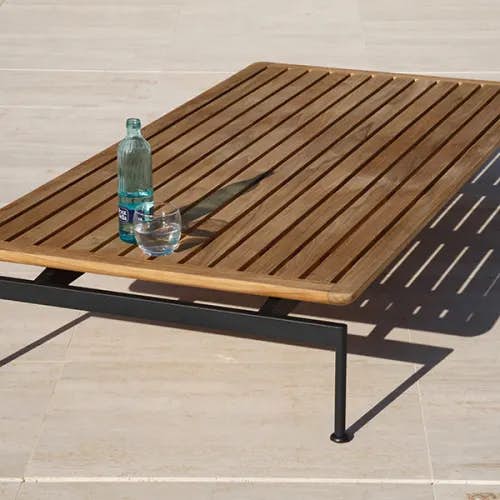 Barlow Tyrie Layout 65" Teak Low Table