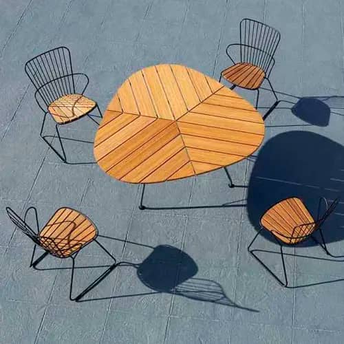 Leaf Dining Table | Paon Dining Chairs