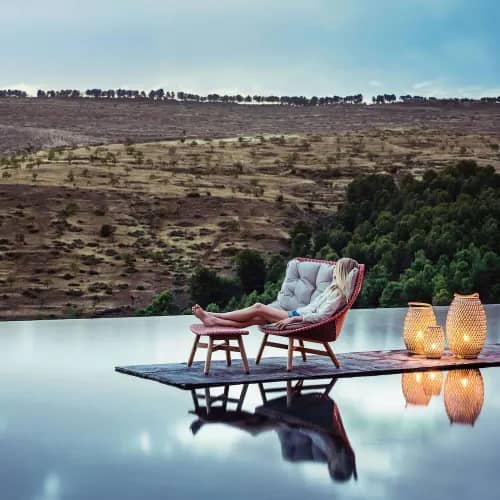 MBRACE | Wing Chair & Footstool