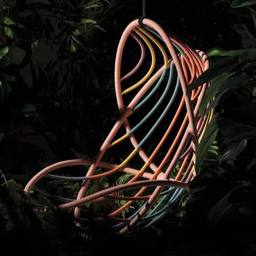 Vibrantly Colored: The Glow Touch Fiber features a rainbow of vivd hues