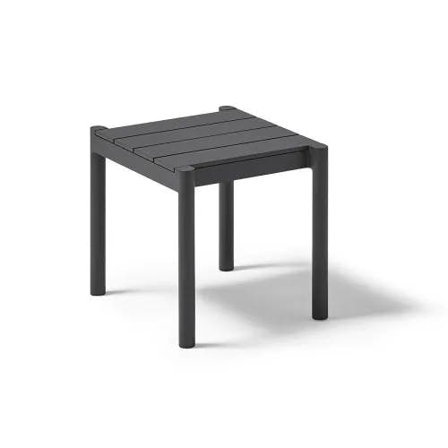 POINT Origin 20" Side Table | Gunmetal Grey Aluminum Frame