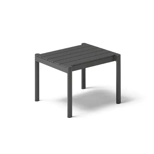 POINT Origin 24" Side Table | Gunmetal Grey Aluminum Frame