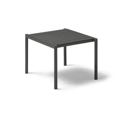POINT Origin 38" Dining Table | Gunmetal Grey Aluminum Frame