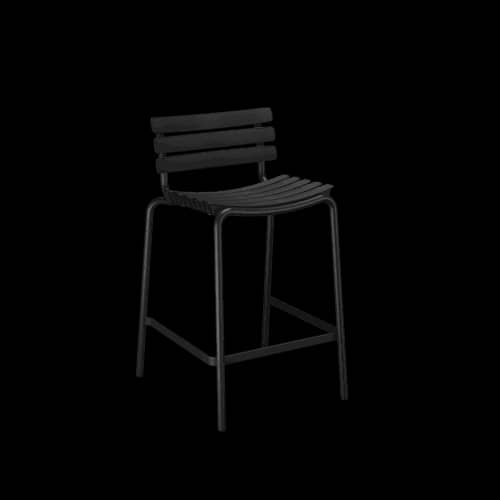 Houe ReCLIPS Counter Chair | Black Lamellas