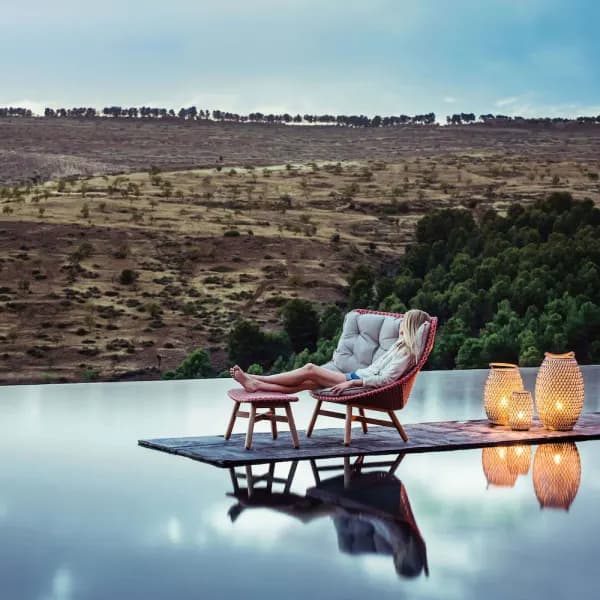 MBRACE | Wing Chair & Footstool