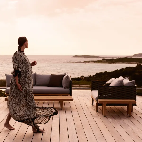 SEALINE Coffee Table and Bench