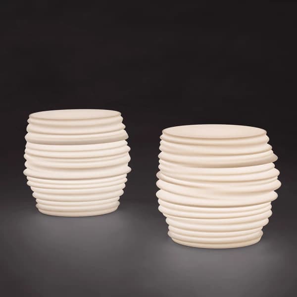 Illuminated polyethelene BABYLON Lighted Side Table (Courtesy of DEDON)