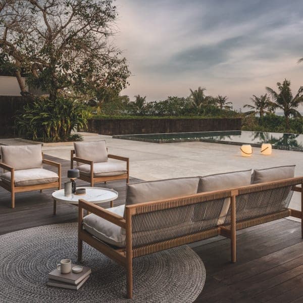 Saranac Lounge Chairs and 3-Seater Sofa