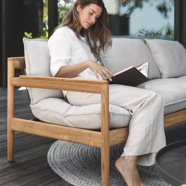 Gloster Saranac 3-Seater Sofa