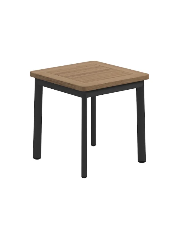 Frame Powder-Coated Aluminum Meteor | Top Slatted Teak