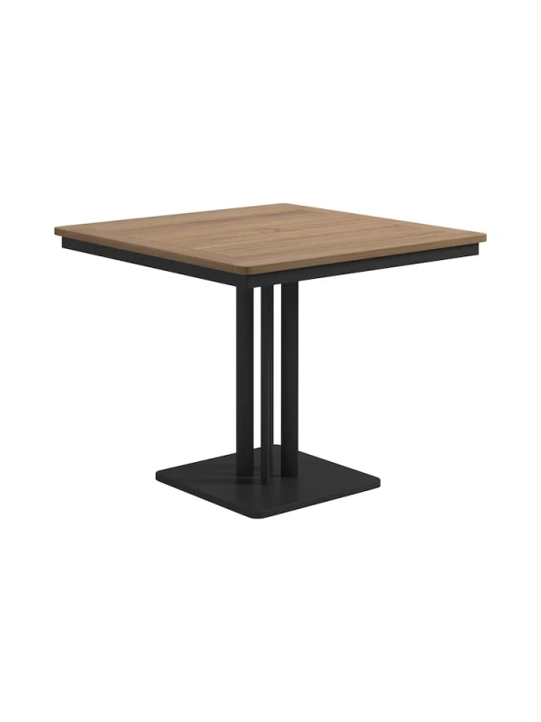Frame Powder-Coated Aluminum Meteor | Top Slatted Teak