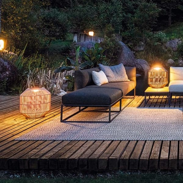 Maya Modular Lounge Collection | Maya Right End Unit & Ottoman