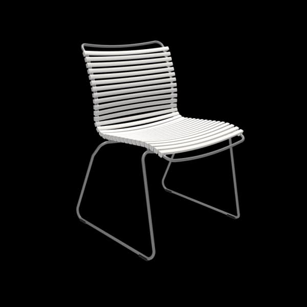 Houe Click Dining Chair | Muted White Lamellas