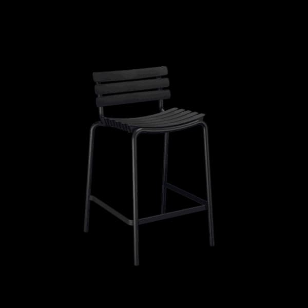 Houe ReCLIPS Counter Chair | Black Lamellas