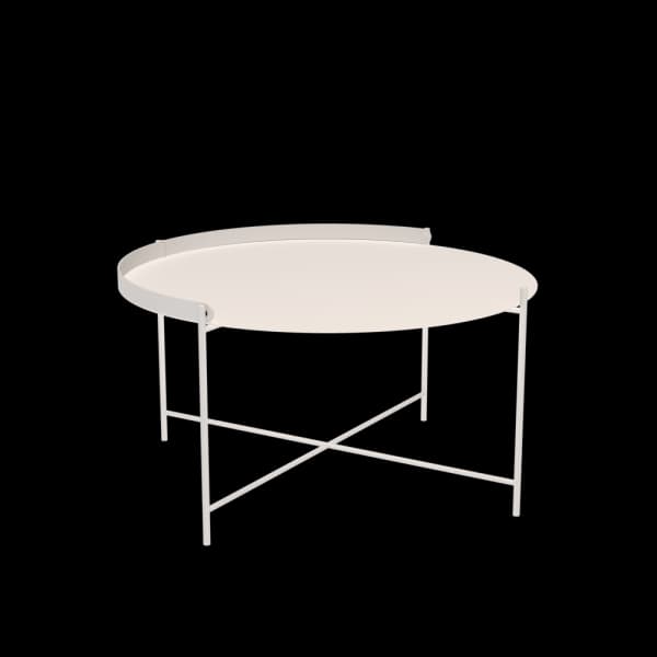 Houe Edge 30" Tray Table | Muted White
