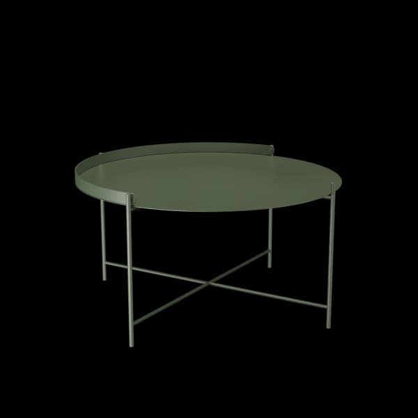 Houe Edge 30" Tray Table | Olive Green